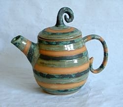 Striped Teapot